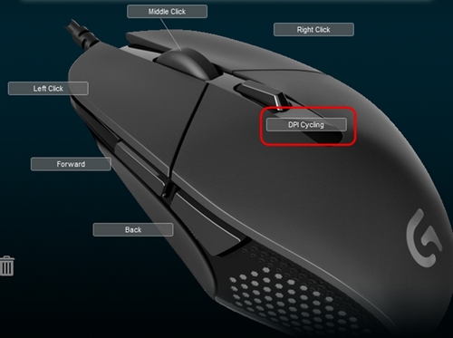 dpi key on mouse